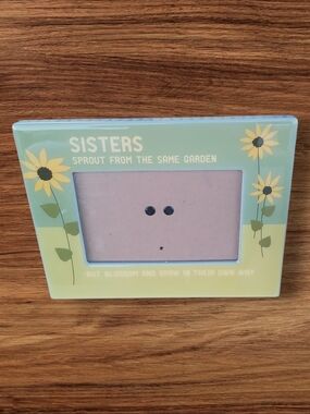 Sisters Sunflower Photo Frame - 4x6